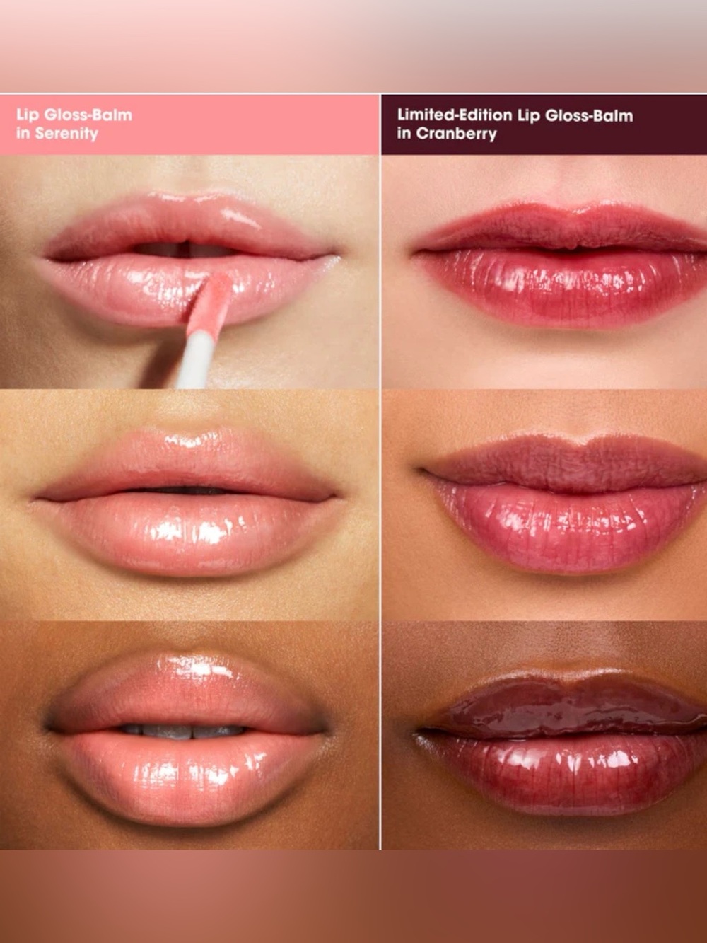 bareMinerals GLEAM ON LIP GLOSS-BALM DUO 4ml X 2 BRAND NEW IN BOX - Picture 3 of 5